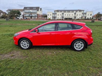 Red Used 2013 Ford Focus Titanium Hatchback | £5,995 (Expensive)