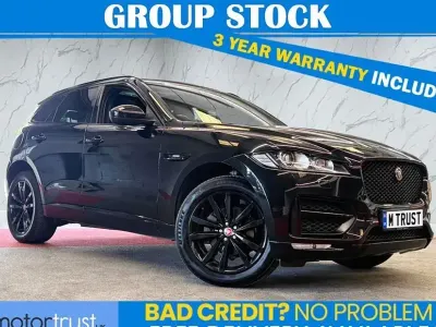 Used Jaguar F-Pace R-Sport 180 HP (132 kW) 2019 Black SUV