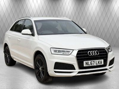 Used Audi Q3 S-Line 150 HP (110 kW) 2017 White SUV