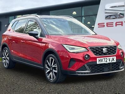 Desire red Used 2022 Seat Arona FR SUV | £12,995 (Fair price)