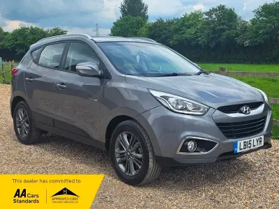 Begagnad Hyundai ix35 SE 2015 Grå SUV