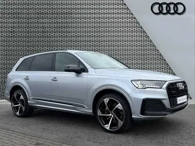 Used Audi Q7 Black Edition 281 HP (206 kW) 2022 Silver SUV