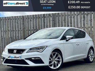 Begagnad Seat Leon FR 184 HK (135 kW) 2018 Vit Halvkombi