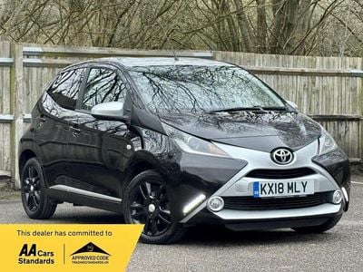 Used Toyota Aygo X-clusiv 2018 Black Hatchback