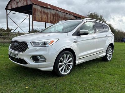 Used Ford Kuga Vignale 150 HP (110 kW) 2017 White SUV