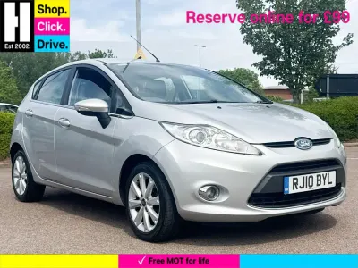Used Ford Fiesta Zetec 82 HP (60 kW) 2010 Silver Hatchback