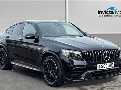 Used Mercedes GLC63 AMG Premium 476 HP (350 kW) 2019 Obsidian black metallic Coupe