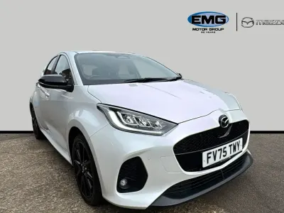 Used Mazda 2 Homura-Line 116 HP (85 kW) 2025 White Hatchback