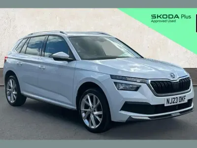 Used Skoda Kamiq SE L Executive 147 HP (108 kW) 2023 White SUV