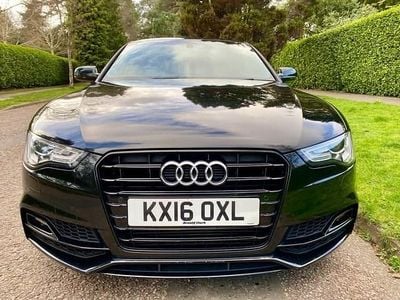 Used Audi A5 Black Edition 177 HP (130 kW) 2016 Black Coupe