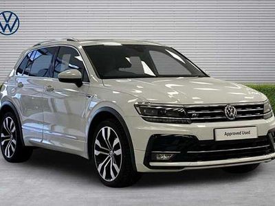 Used VW Tiguan R-line 150 HP (110 kW) 2018 White SUV