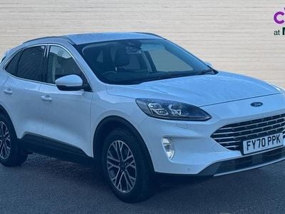 Used Ford Kuga Titanium 150 HP (110 kW) 2020 White SUV