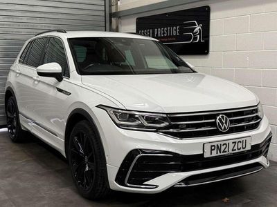 Used VW Tiguan R-line 150 HP (110 kW) 2021 White SUV