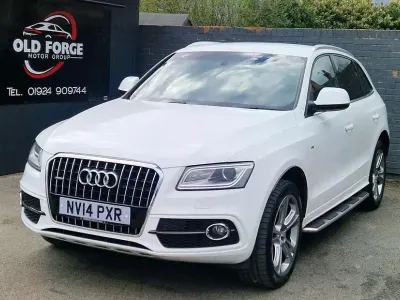 Used Audi Q5 S-line plus 190 HP (139 kW) 2014 White SUV