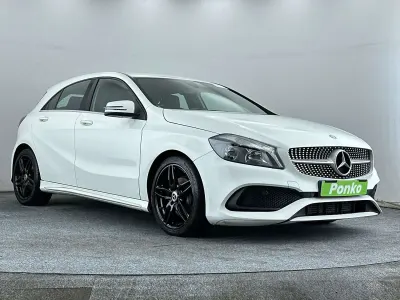 Used Mercedes A180 AMG line 2016 White Hatchback