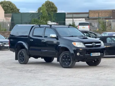 Used Toyota HiLux 2009 Black Pickup