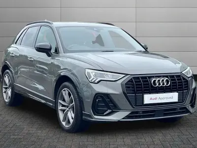 Used Audi Q3 Black Edition 150 HP (110 kW) 2021 Grey SUV