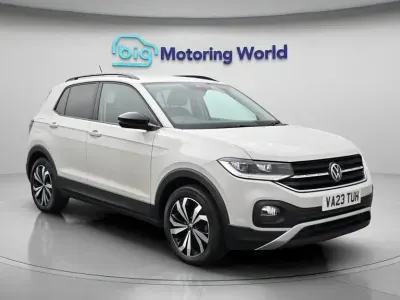Used VW T-Cross Black Edition 95 HP (69 kW) 2023 Grey SUV