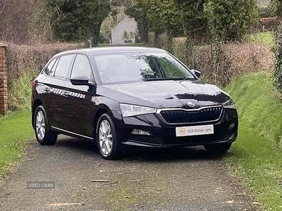 Used Skoda Scala SE 95 HP (69 kW) 2022 Black Hatchback