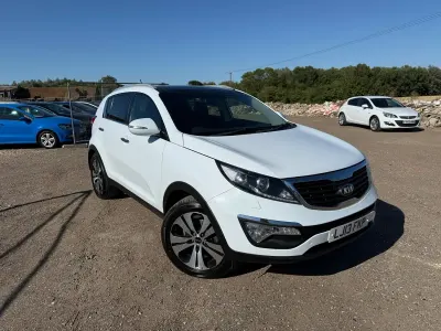 Used Kia Sportage 115 HP (84 kW) 2013 White SUV