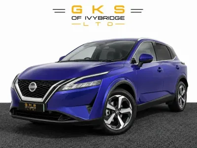 Used Nissan Qashqai N-Connecta 140 HP (102 kW) 2021 Blue SUV