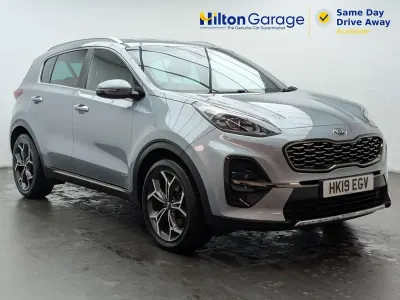 Used Kia Sportage GT-Line 177 HP (130 kW) 2019 Silver SUV