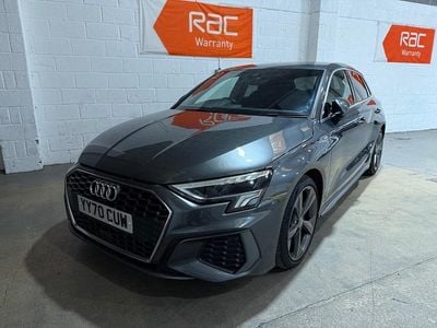 Used Audi A3 S-Line 184 HP (135 kW) 2020 Grey Sedan