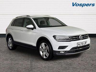 Used VW Tiguan SEL 150 HP (110 kW) 2020 White SUV