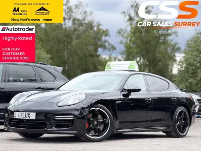 Used Porsche Panamera Turbo 2015 Black Hatchback