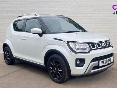 White Used 2021 Suzuki Ignis SZ-T Hatchback | £11,281 (Fair price)