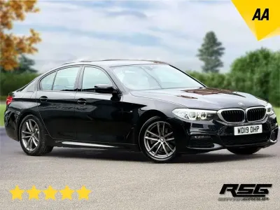 Used BMW 520 M Sport 184 HP (135 kW) 2019 Black Sedan