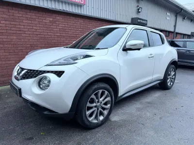 Used Nissan Juke Tekna 2014 White SUV