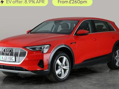 Used Audi e-tron Design 230 kW (313 HP) 2021 Red SUV