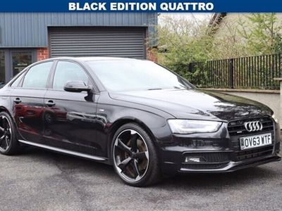 used Audi A4 3.0 TDI QUATTRO BLACK EDITION 4d 241 BHP