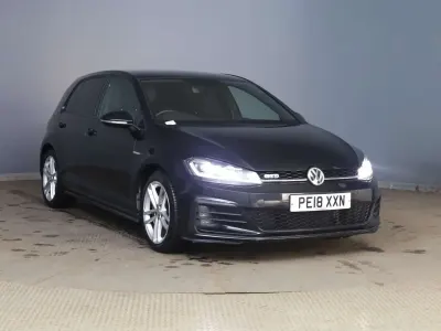 Gebraucht VW Golf VII GTD 184 PS (135 kW) 2018 Schwarz Kleinwagen