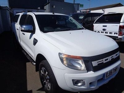 Usado Ford Ranger Limited 150 CV (110 kW) 2015 Blanco Pickup/Camioneta