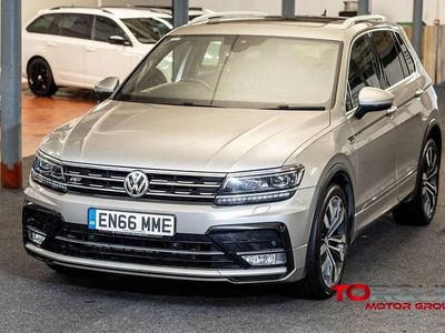 Silver Used 2016 VW Tiguan R-line SUV | £14,995 (Fair price)