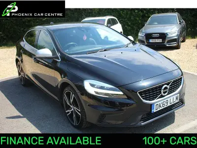 Used Volvo V40 R-Design 2019 Onyx black Hatchback