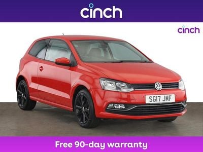Red Used 2017 VW Polo Edition Hatchback | £9,099 (Fair price)