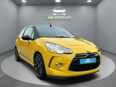 Begagnad Citroën DS3 Cabriolet 118 HK (86 kW) 2013 Gul Cab