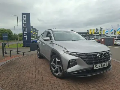 Usado Hyundai Tucson Premium 230 CV (169 kW) 2024 Plateado SUV