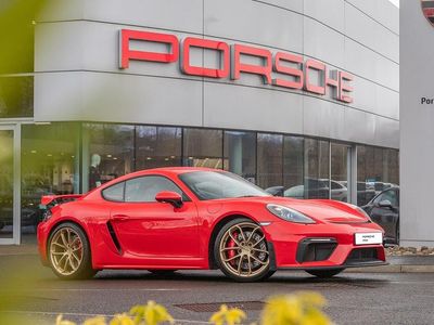 Used Porsche 718 Cayman 2022 Red Coupe