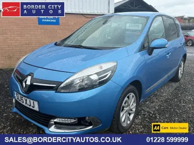 Used Renault Scénic III Dynamique 110 HP (80 kW) 2015 Blue MPV