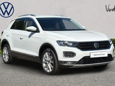 Used VW T-Roc SEL 150 HP (110 kW) 2021 White SUV