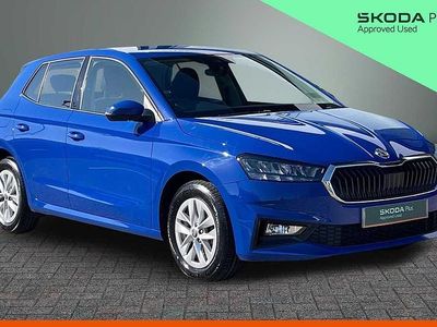 Used Skoda Fabia Comfort 2022 Blue Hatchback