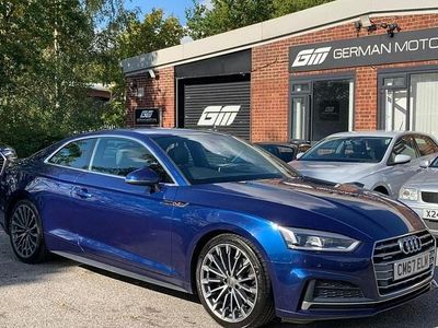 Blue Used 2018 Audi A5 S-Line Coupe | £12,490 (Fair price)