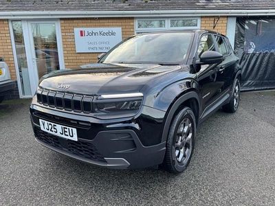 Used Jeep Avenger Longitude 100 HP (73 kW) 2025 Black SUV