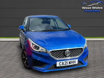 Used MG MG3 Excite 106 HP (77 kW) 2021 Blue Hatchback