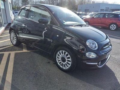 Used Fiat 500 Lounge 85 HP (62 kW) 2019 Black Hatchback