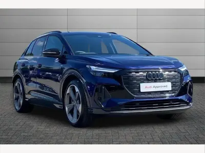 Used Audi Q4 e-tron Black Edition 207 kW (282 HP) 2025 Blue SUV